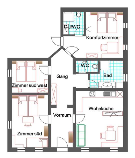 Ferienhaus Veider Obertilliach Exterior foto